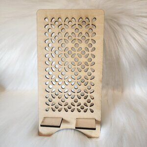 Laser Cut Wood Cell Phone Stands